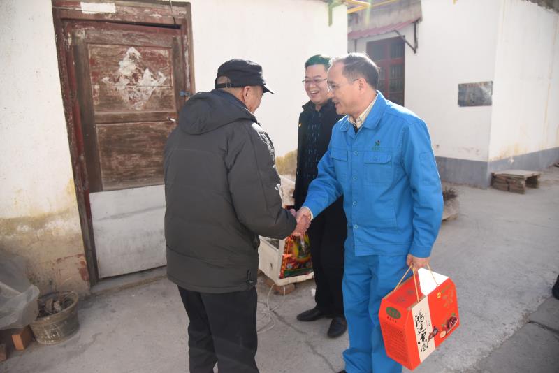 春節(jié)送溫暖   森源在行動(dòng)